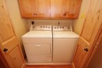 Washer and Dryer in Laundry Room
